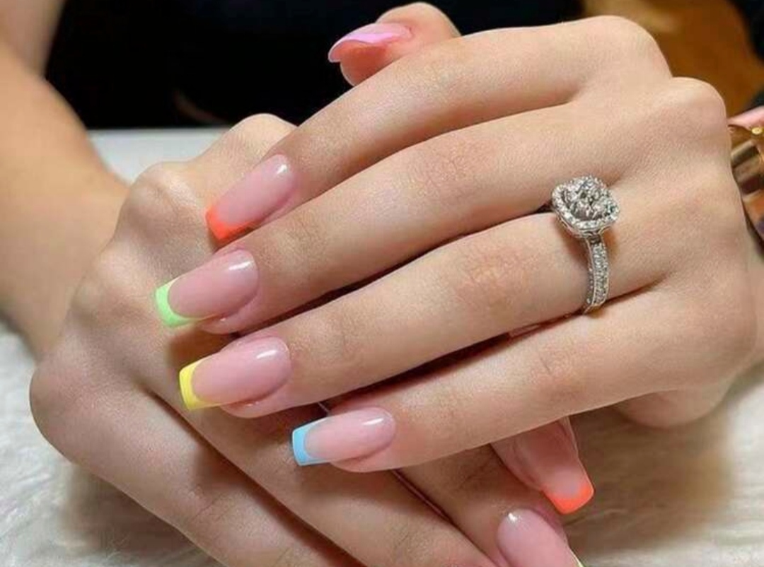 Manicure close-up at Venetian Nails Spa